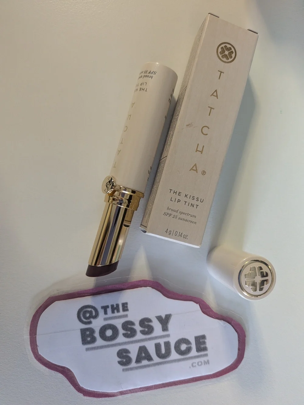 🌸 Tatcha The Kissu Lip Tint SPF 25 Midnight Lily NWT 4g